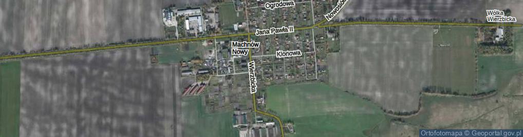 Zdjęcie satelitarne Krótka ul.